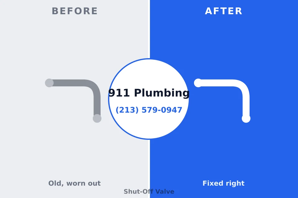 Before and after: plumbing company Wheatland, MT